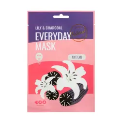 Mascarilla Facial Lilas Y Carbón