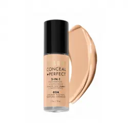 Milani - Base de maquillaje Conceal+Perfect 2-en-1 - 02A: Creamy Natural