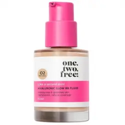 one.two.free! One Two Free Hyaluronic Glow BB Fluid Natural, 30 ml