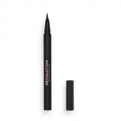 Revolution - Lápiz de cejas Hair Stroke Brow Pen - Dark Brown