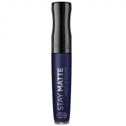 Rimmel London - Labial líquido Stay Matte - 830: Blue iris