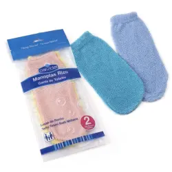 Set de Manoplas de Baño Rizo  Davidel
