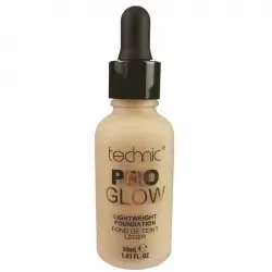 Technic Cosmetics - Base de maquillaje Pro Glow Foundation - Beige