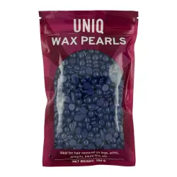 UNIQ - Perlas De Cera 100 g Maquinillas de afeitado y depilación Negro unisex