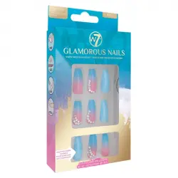 W7 - Uñas postizas Glamorous Nails - Ice Ice