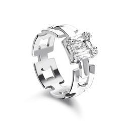 Anillo Alaska Plata de Ley  Nessari