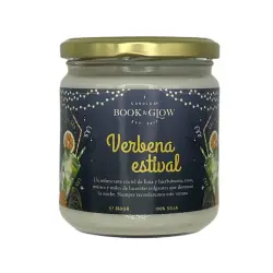 Book and Glow - *Perfect Moments* - Vela de soja - Verbena estival