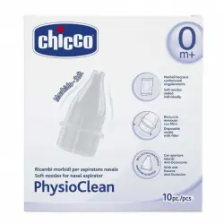 Chicco - Recambios Sondas Aspirador Physio Clean Goteo nasal y senos paranasales 1 pieces unisex