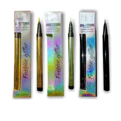 Delineador Sombras De Ojos 2 en 1 Pack 3 pz