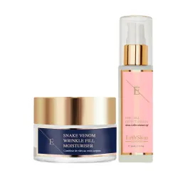 Dúo potente rellenador de arrugas Set de tratamiento facial