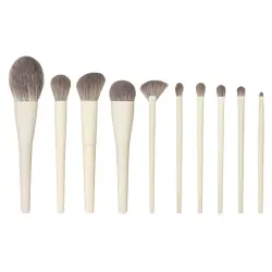 Milky Makeup Set de Brochas de Maquillaje Set de brochas Milky White