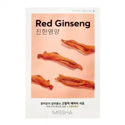 Missha - Airy Fit Sheet Mask Red Ginseng Mascarillas hidratantes 19 g unisex
