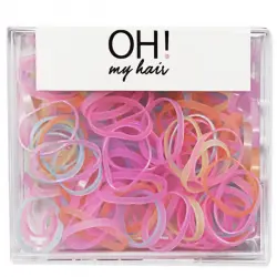 Oh My Hair Caja de 180 uds de Mini Gomas Elásticas