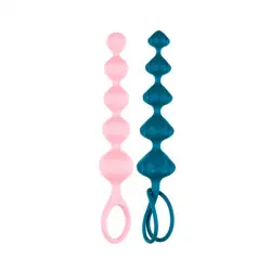 Perlas Anales Love Beads Pack De 2 Colores