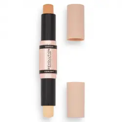 Revolution - Duo de contorno e iluminador en stick Fast Base Contour - Light