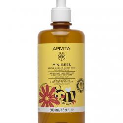 Apivita - Gel Champú Suave Para Niños Con Caléndula Y Miel Mini Bees 500 Ml