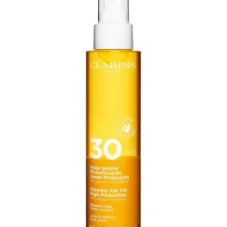 Clarins - Aceite Solar Embellecedor Alta Protección SPF 30 Clarins.