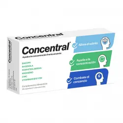 Concentral - 30 cápsulas Concentral.