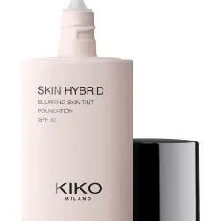 Fluido Facial Perfeccionador 24 H De Duración Efecto Difuminador Spf 30 Skin Hybrid Blurring Skin Tint Foundation Kiko Milano 06 Hazelnut