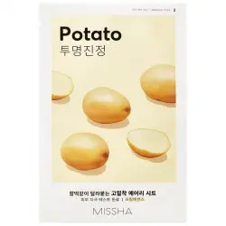 Missha - Airy Fit Potato Sheet Mask Mascarillas hidratantes 19 g unisex