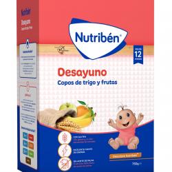 Nutribén® - Papilla Deayuno Copos De Trigo Y Frutas