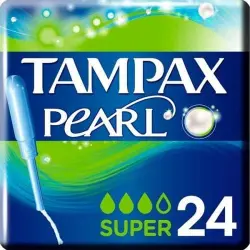 TAMPAX Pearl Super 24 und Tampones con Aplicador