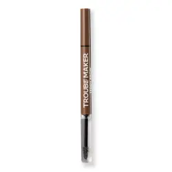 Trouble Maker - Lápiz fijador de cejas 2-1 Teddy Brow Builder - Medium Brown