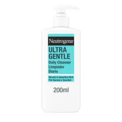 Ultra Gentle Gel Limpiador Espumoso Facial Diario 200 ml