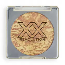 XX Revolution - Bronceador en polvo Bronze Light Marbled Bronzer - Suntrap Mid