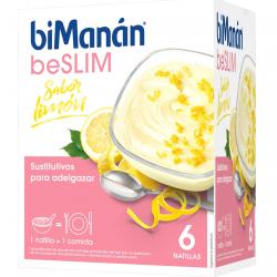 BiManán® - Natillas Limón Menú Sustitutive Bimanán
