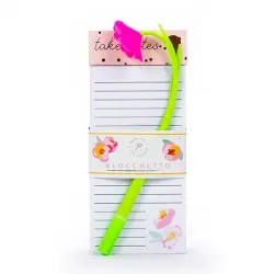 Bloc De Notas Floral