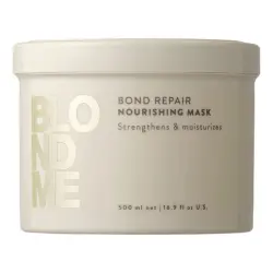 Bond Repair Nourishing Mask 500 ml - Schwarzkopf - Mascarilla nutritiva y fortalecedora intensa para cabello rubio y aclarado.