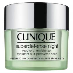 Clinique - Hidratante De Noche Superdefense Pieles Mixtas