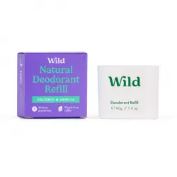 Desodorante Natural en Stick Recargable Coco y Vainilla 40 gr