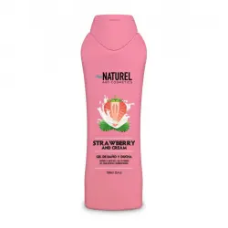 Gel de Baño y Ducha Fresa y Crema 750 ml