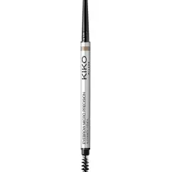 Lápiz De Cejas Automático Con Punta Ultraprecisa Micro Precision Eyebrow Pencil Kiko Milano 01 Light Blondes