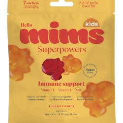 Mims - 7 Bolsitas Gummies Immune Support Kids
