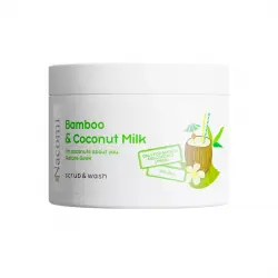 Nacomi - Exfoliante y limpiador corporal - Bamboo & Coconut Milk