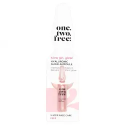 one.two.free! - Hyaluronic Glow Ampoule Cuello y escote 1 pieces unisex
