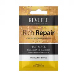 Revuele - Mascarilla capilar para cabello seco y dañado Rich Repair