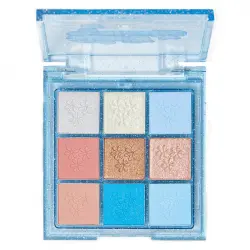 BH Cosmetics - *Totally Plastic* - Mini paleta de sombras Iggy Azalea - Blue fur