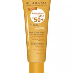 Bioderma - Protección Solar Photoderm Max AquaFluide Dorado SPF 50+ UVA26