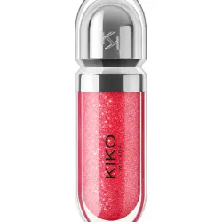 Brillo De Labios Emoliente Efecto 3D Hydra Lipgloss Kiko Milano 12 Pearly Amaryllis Red