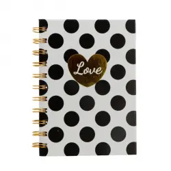 Cuaderno A6 Lunares 80 hojas 0.7 gr