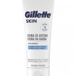 Gillette - Crema De Afeitar Para Maquinilla Skin Ultra Sensitive