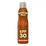 Hawaiian Tropic - Protective Bruma Aceite Seco SPF 30 - Protección Alta - Bronceador en Spray - Sabor Exótico de Coco y Mango. Formato Bruma: 180 ml