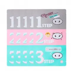 Holika Holika - Kit 5 piezas anti puntos negros en 3 pasos - Pig-nose