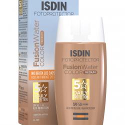 Isdin - Fotoprotector Fusion Water Color SPF50 Medium 50 Ml