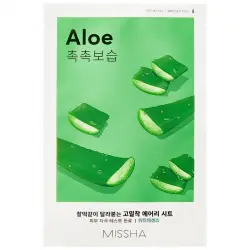 Missha - Airy Fit Aloe Sheet Mask Mascarillas hidratantes 19 g unisex