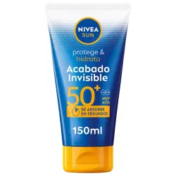 Nivea - NIVEA SUN PROTEGE & HIDRATA LOCIÓN SOLAR ACABADO INVISIBLE SPF50+ Protección solar 150 ml unisex